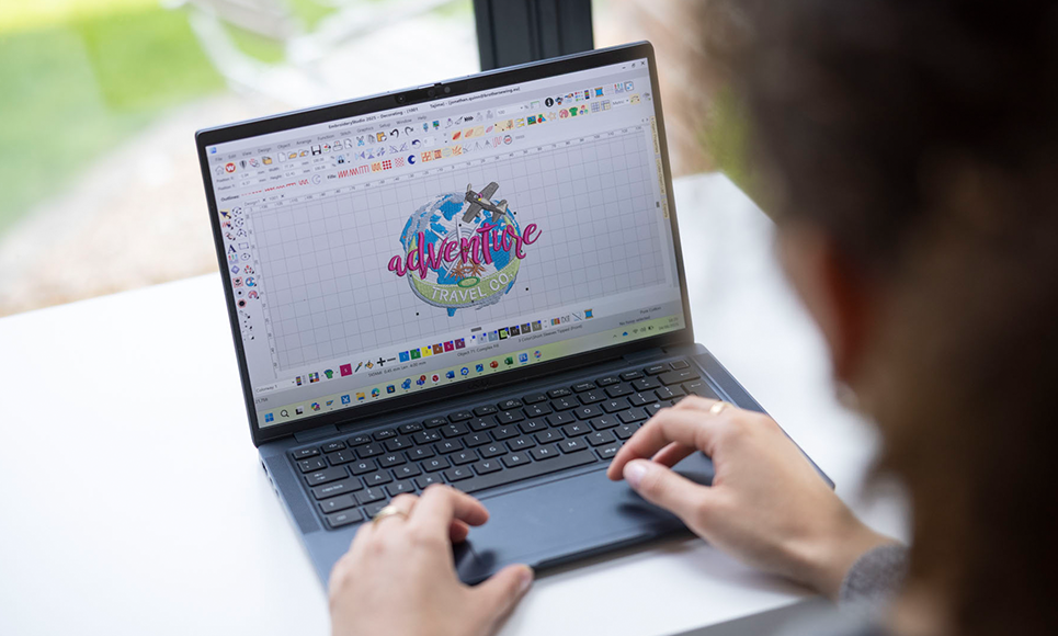 Brother BE Embroidery Studio Logo Design